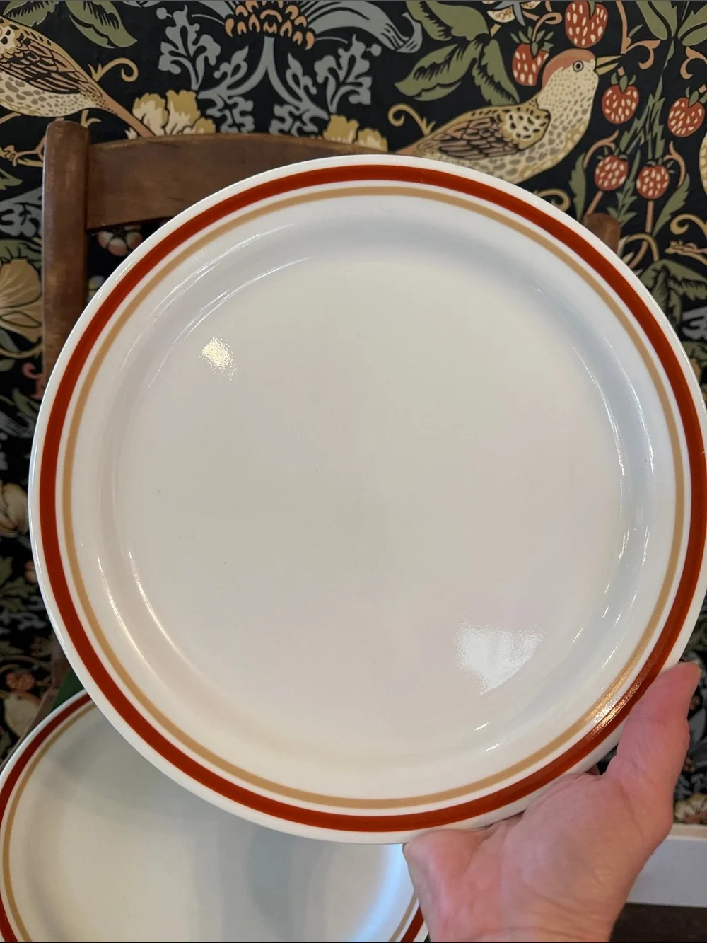 💕Set of 4 Vintage Corelle Cinnamon Chestnut Dinner Plates